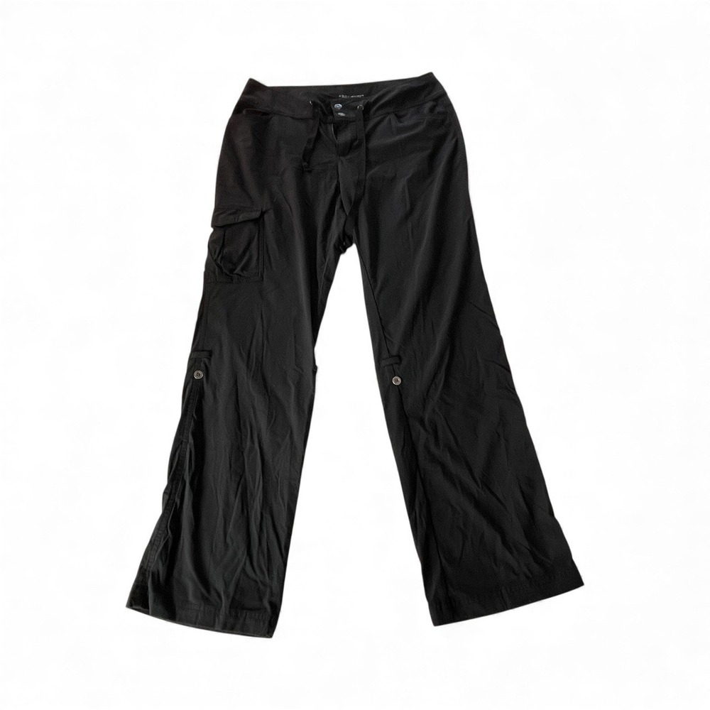 Columbia Sportswear Women's Black Cargo Zip Convertible Hiking Pants‎ Size 12